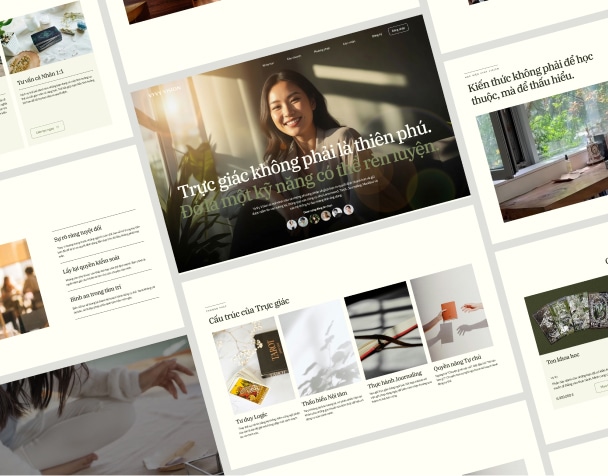 vuidesign | Web design studio 5 Création site internet professionnel 10 jours pour formation en ligne VyVy Vision