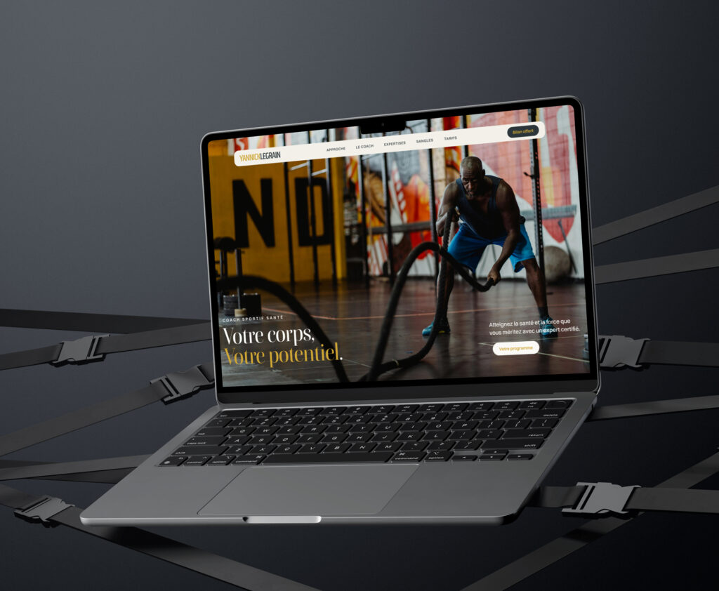 Projets 1 Hero image du site de Yannick Legrain